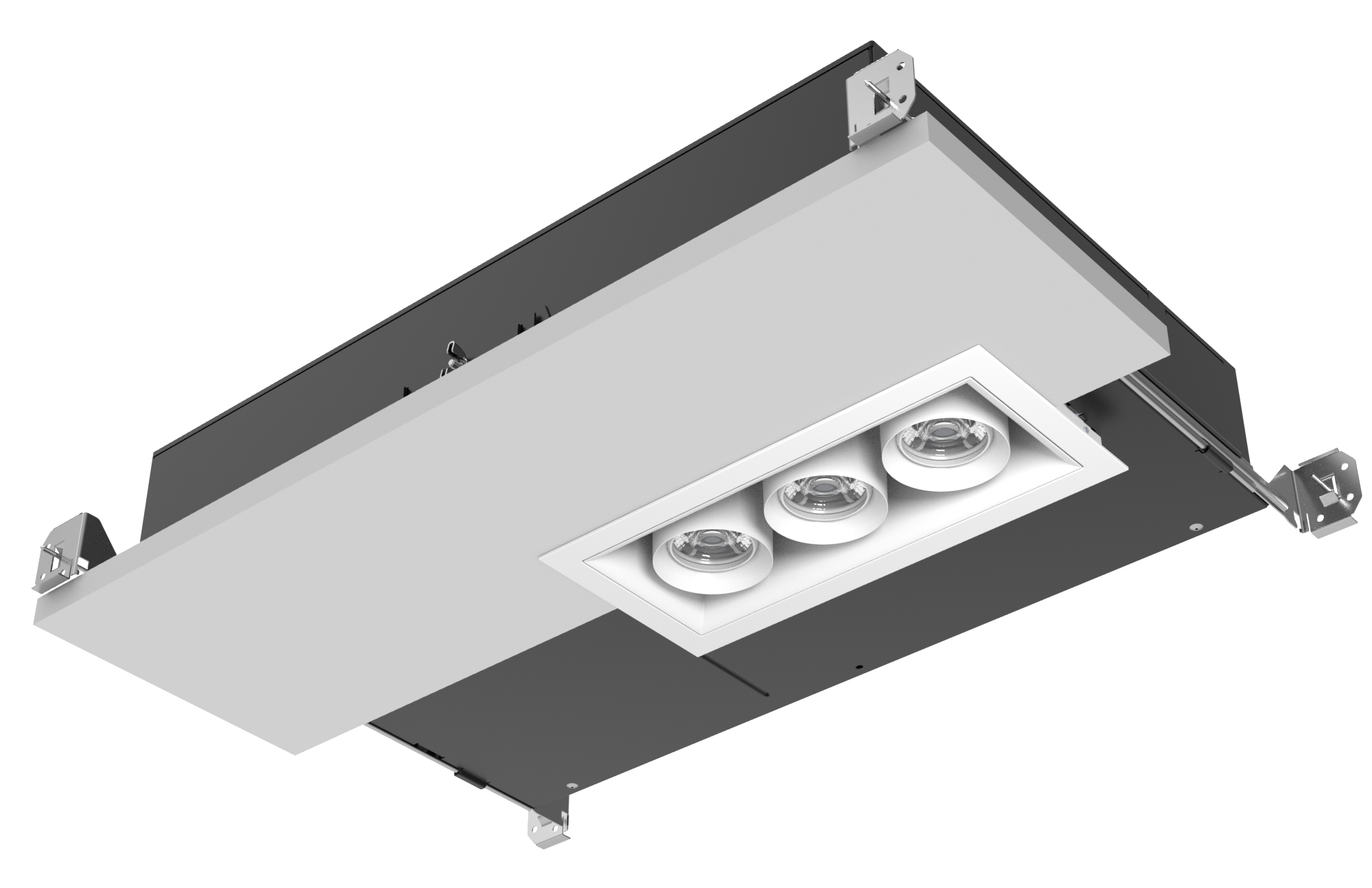 2" Light Module, 3 Linear Multiples Lighting